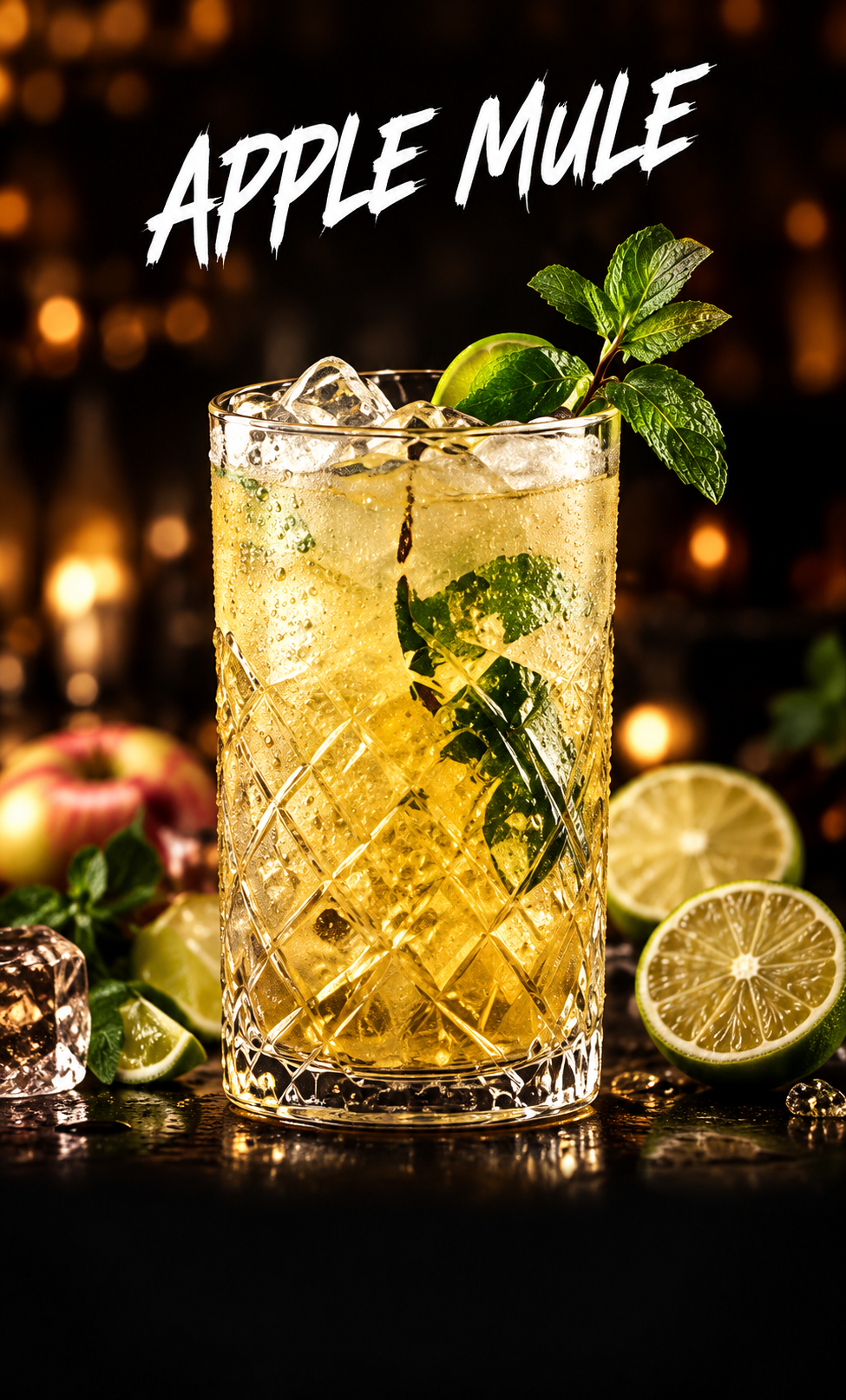 Apple Mule cocktail artwork