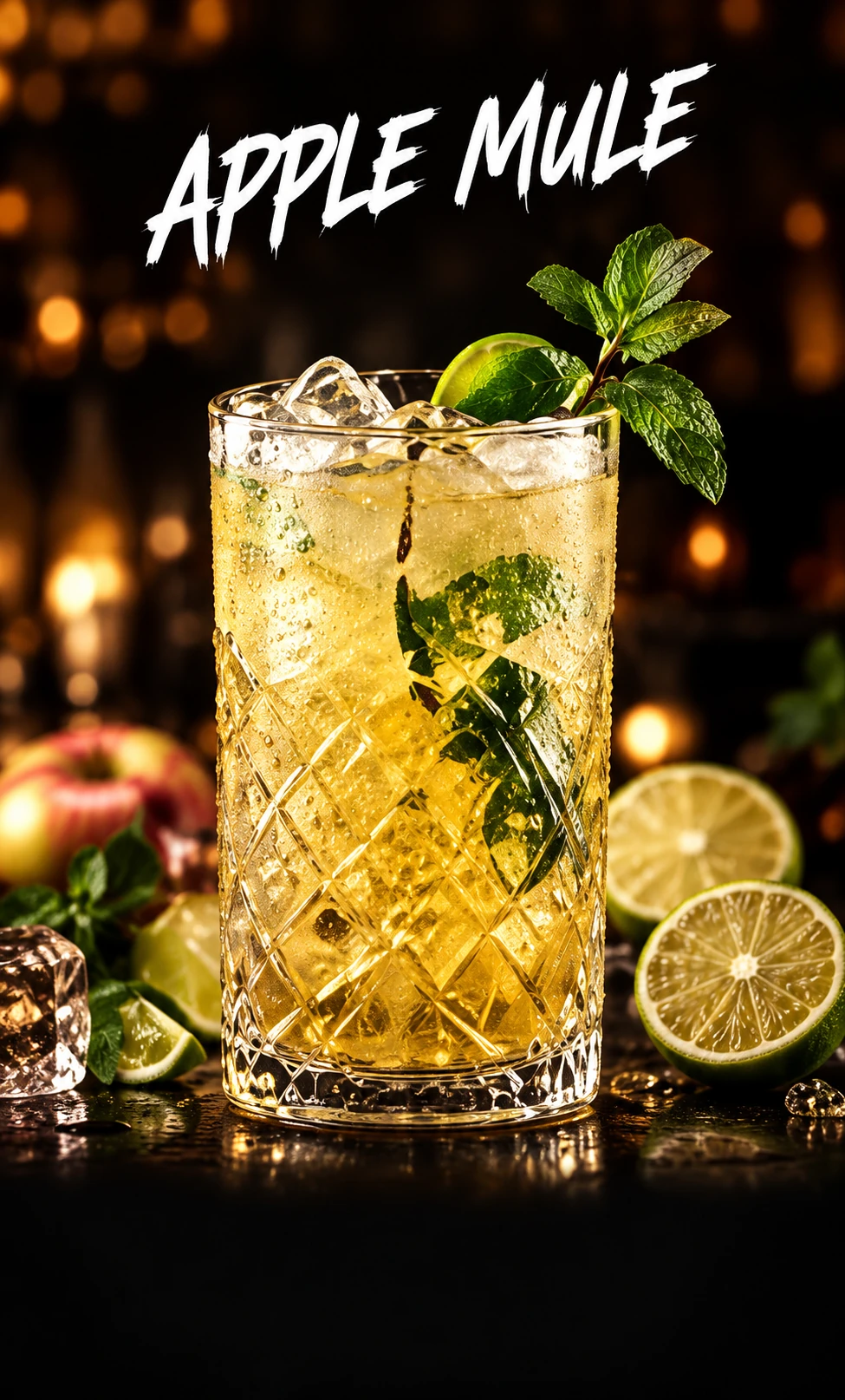 Apple Mule cocktail artwork